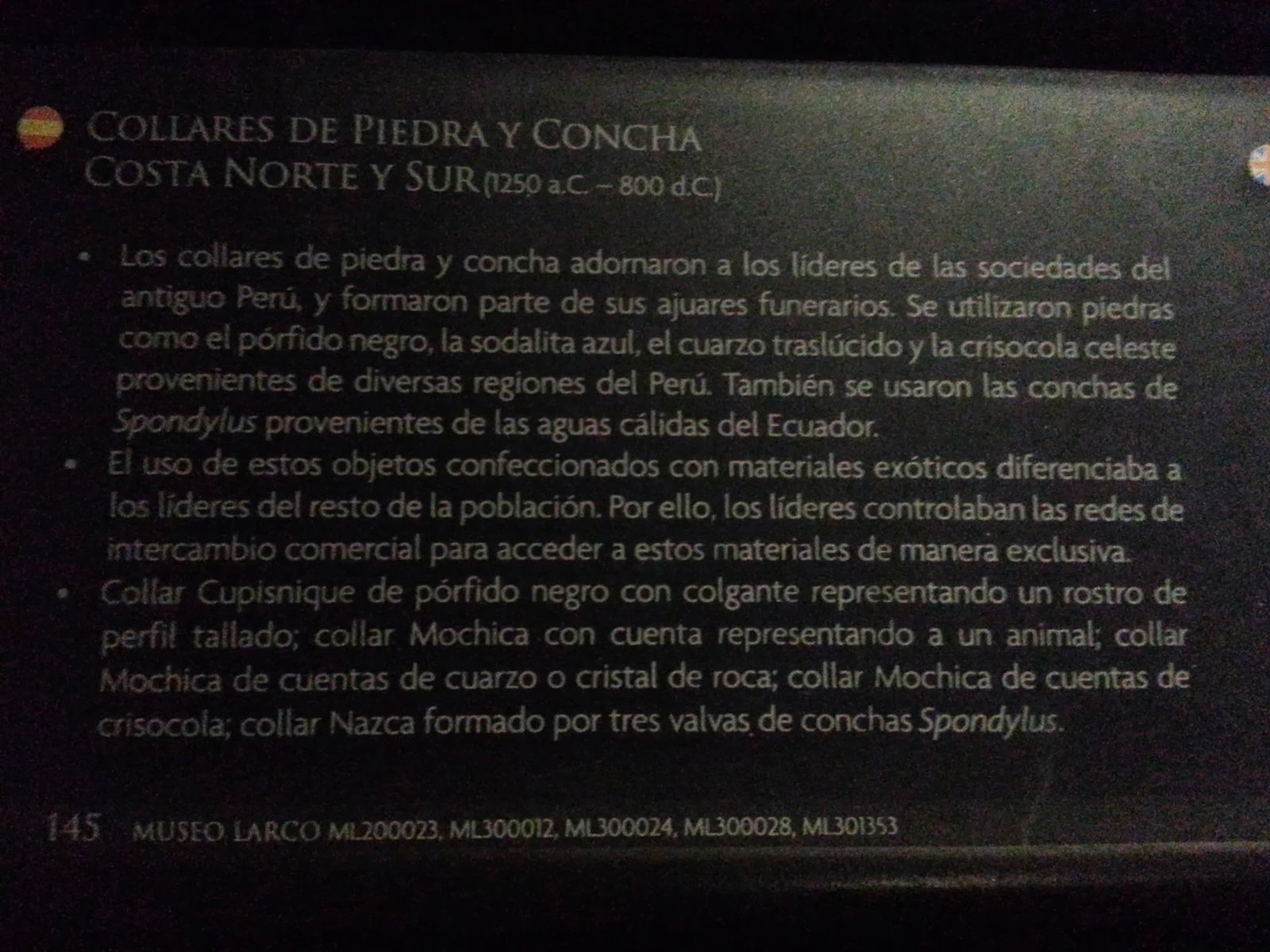 Museu Larco em Lima, Peru