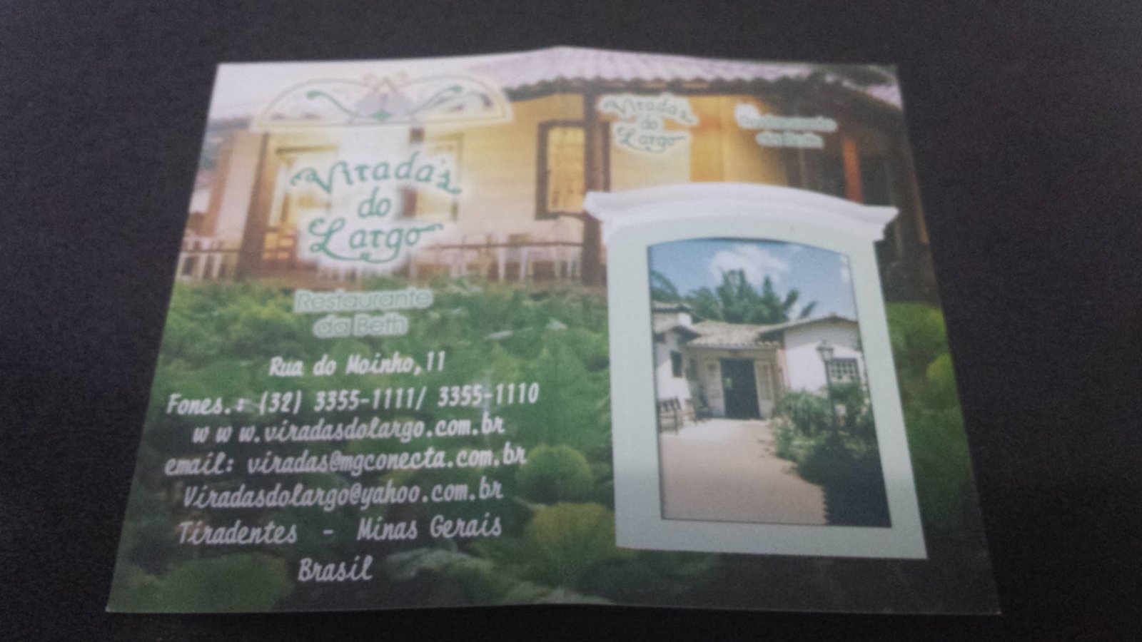 Restaurante Viradas do Largo, Tiradentes. Restaurante Viradas do Largo, Tiradentes.