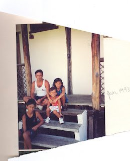 Família em uma pousada em Santa Cruz de Cabrália, Bahia