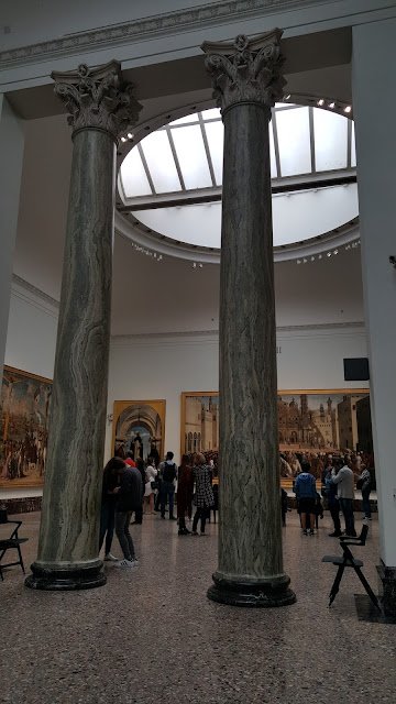 MILÃO COMO CHEGAR À PINACOTECA DE BRERA À PÉ ? Salão da Pinacoteca de Brera