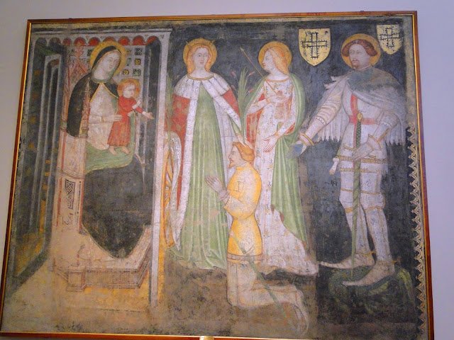 MILÃO COMO CHEGAR À PINACOTECA DE BRERA À PÉ ? Afrescos da Pinacoteca de Brera