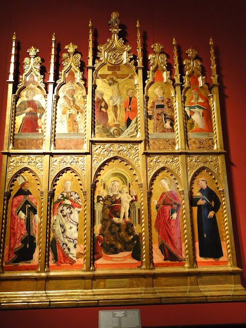 MILÃO COMO CHEGAR À PINACOTECA DE BRERA À PÉ ? Polípticos da Pinacoteca de Brera