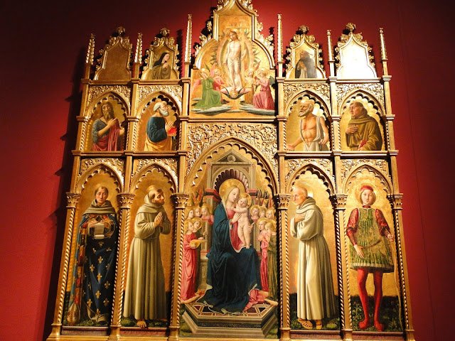 MILÃO COMO CHEGAR À PINACOTECA DE BRERA À PÉ ? Políptico da Picanoteca de Brera