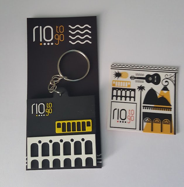 Chaveiro com Arcos da Lapa rio.to.go