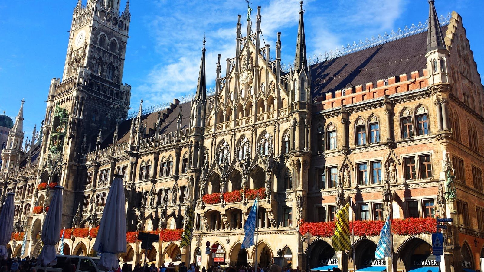 Marienplatz, belíssima praça no centro de Munique