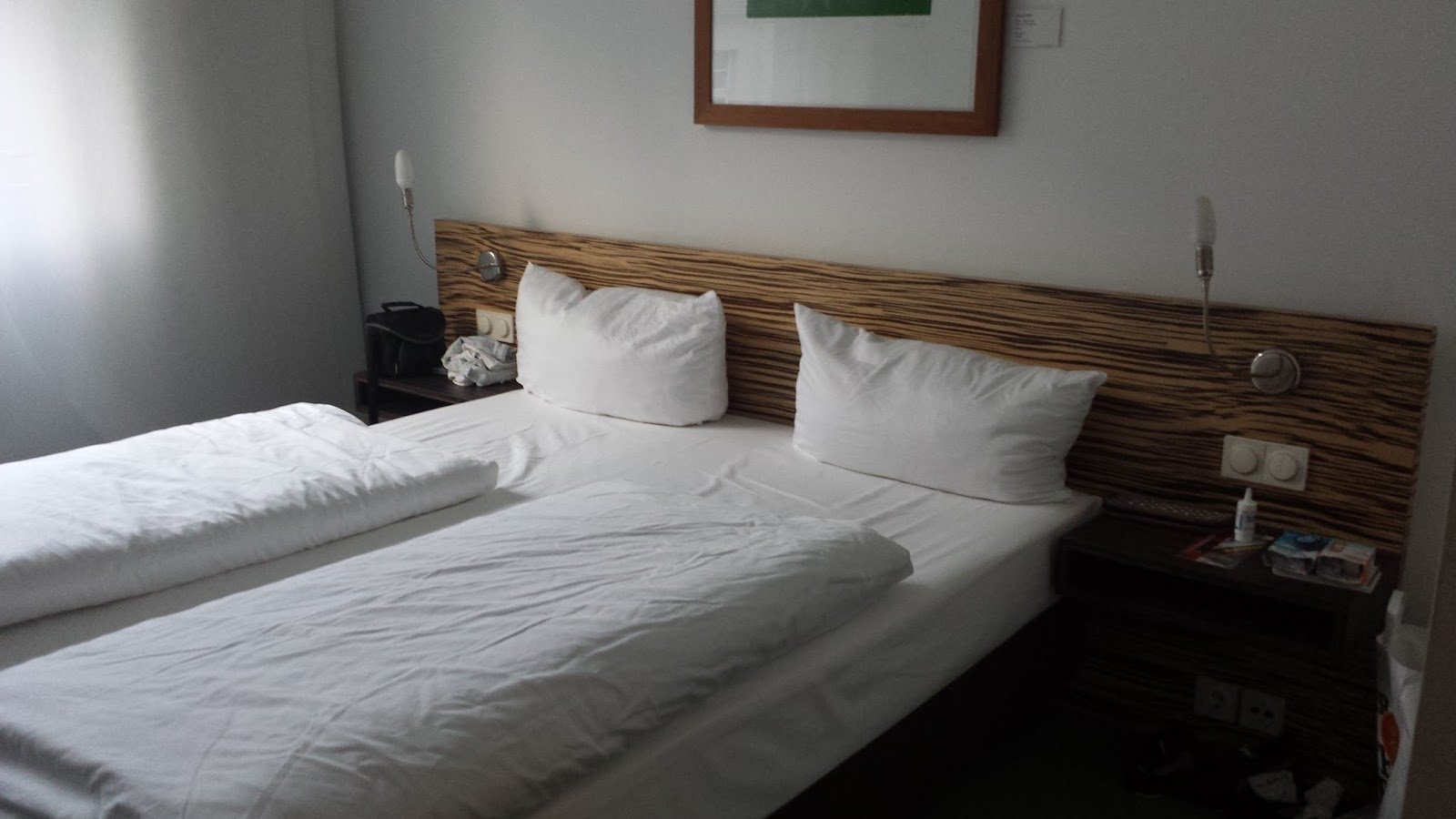 Quarto de casal do ArtOtel Berlin Mitte em Berlim