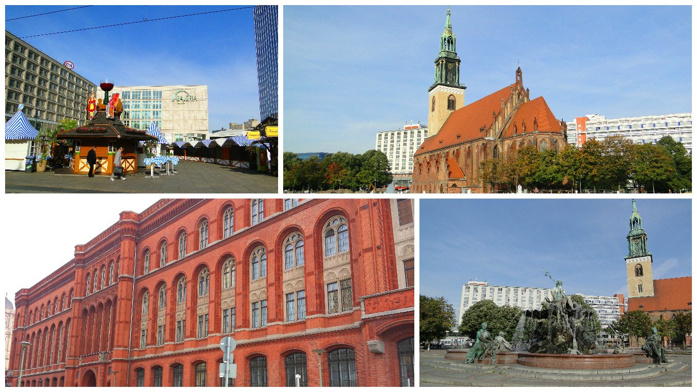 Alexanderplatz em Berlim Alexanderplatz em Berlim