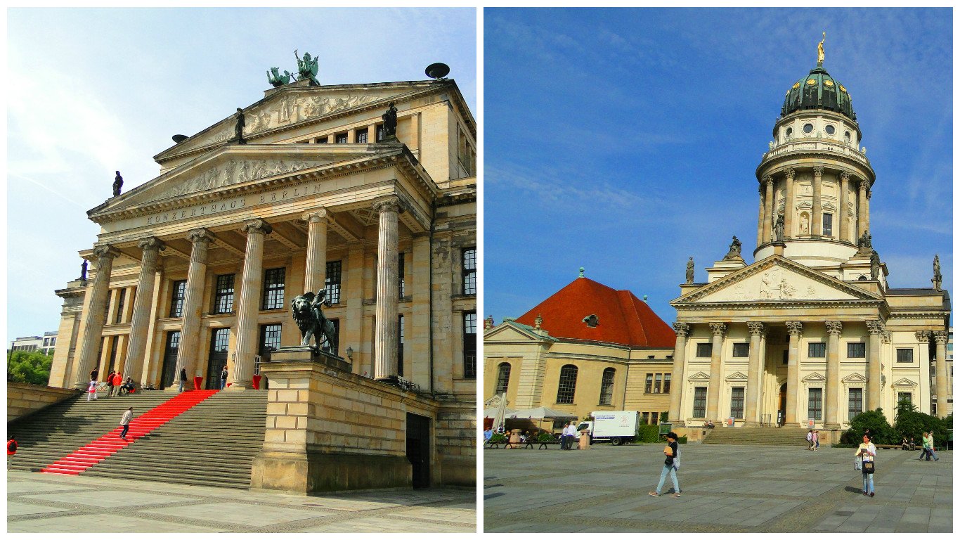 Gendarmenmarkt praça em Berlim Gendarmenmarkt em Berlim