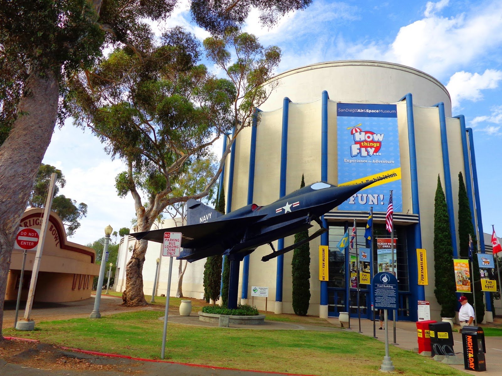 San Diego Air & Space Museum no Balboa Park em San Diego