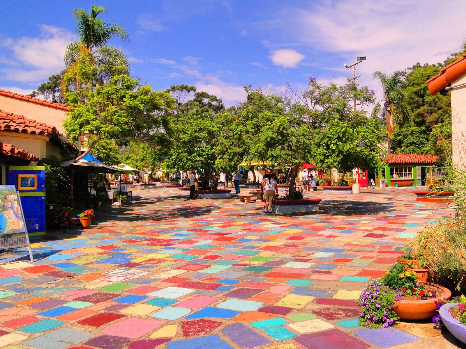 Spanish Village em Balboa Park San Diego