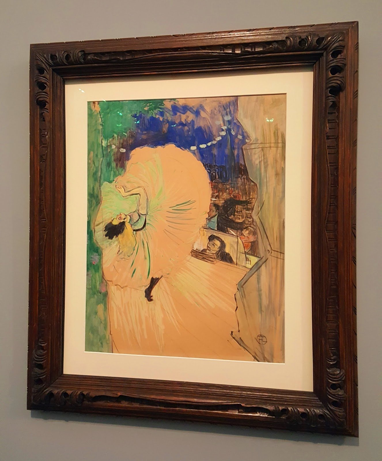 Tela "A Roda" de Toulouse Lautrec MASP 2017 Toulouse Lautrec