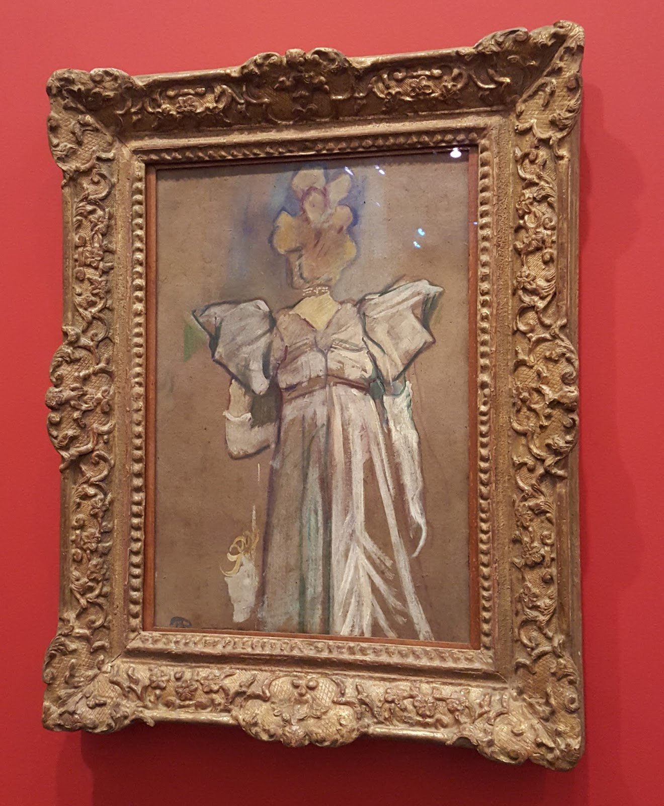 Tela Jane Avril de Toulouse Lautrec MASP 2017 Toulouse Lautrec