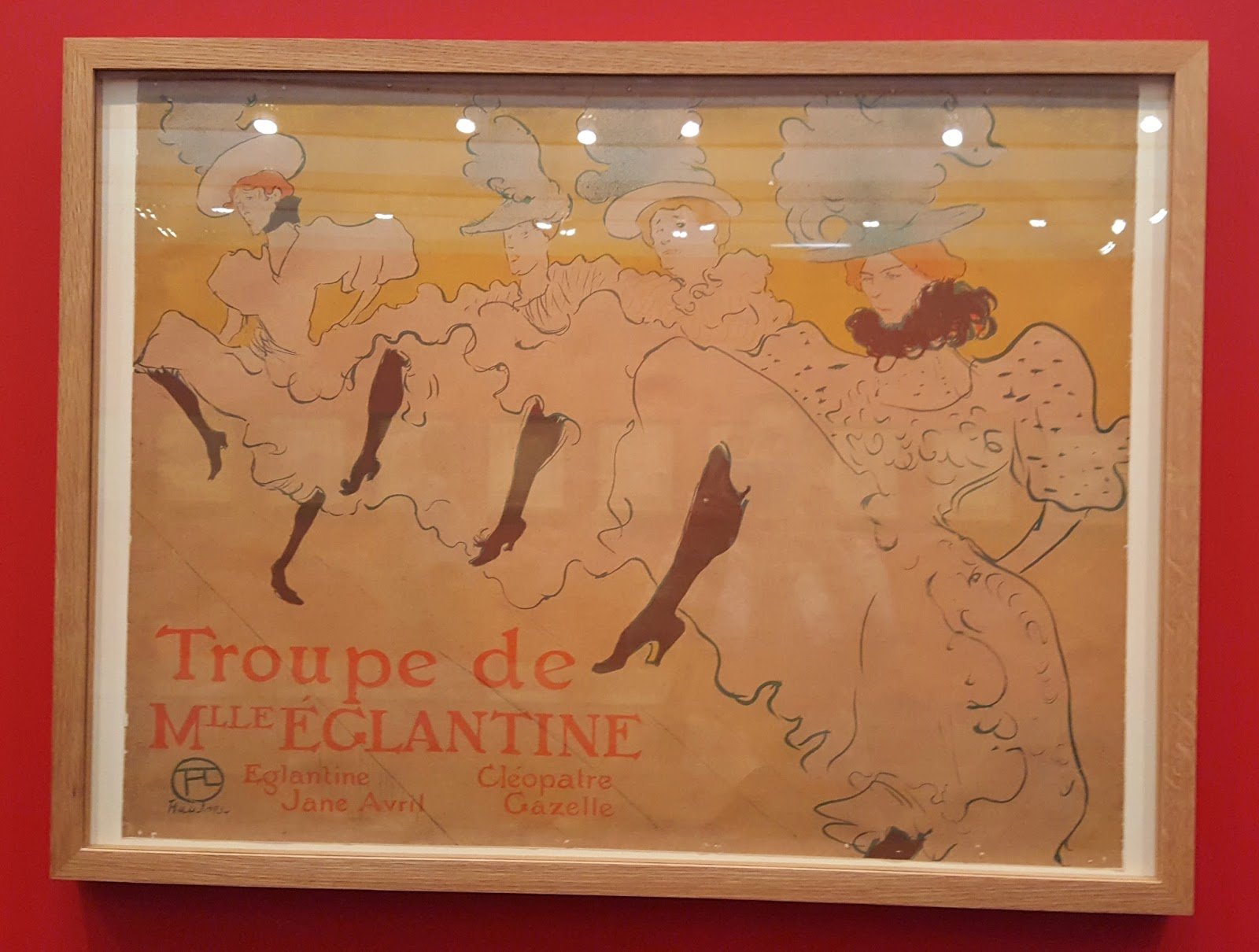 Litografia de Toulouse Lautrec MASP 2017 Toulouse Lautrec