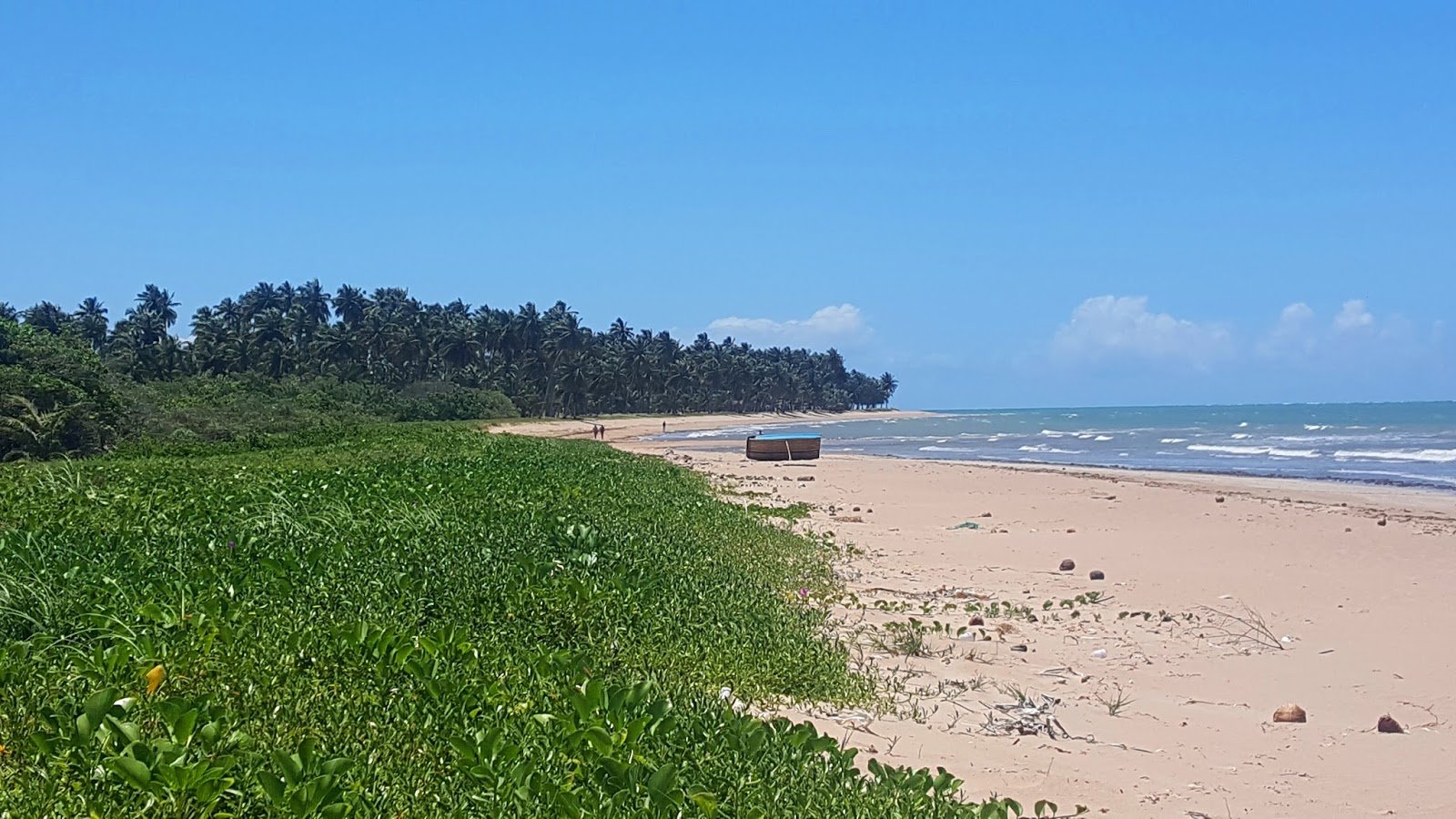 Praia de Japaratinga na Costa dos Corais em Alagoas Praia de Japaratinga na Costa dos Corais.