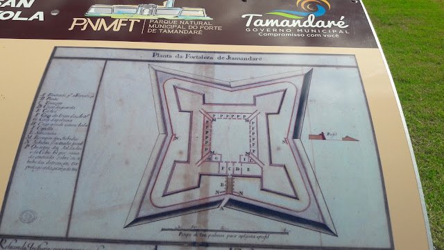 Forte de Tamandaré,Praia dos Carneiros em Pernambuco