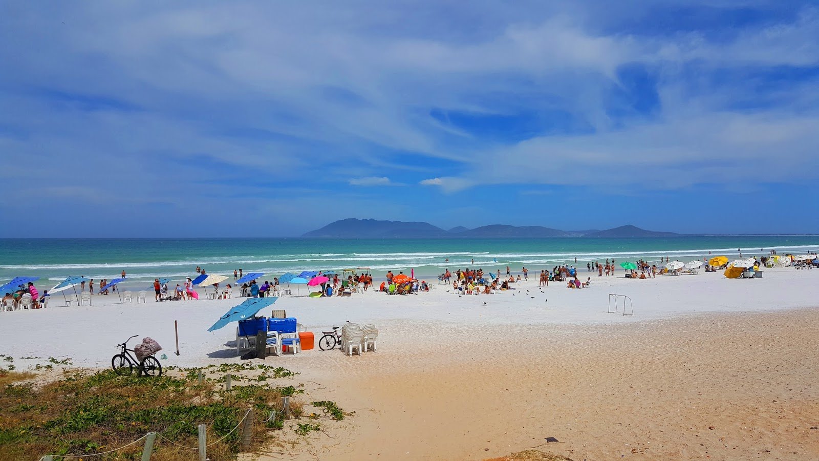 Praia do Forte em Cabo Frio no Rio de Janeiro