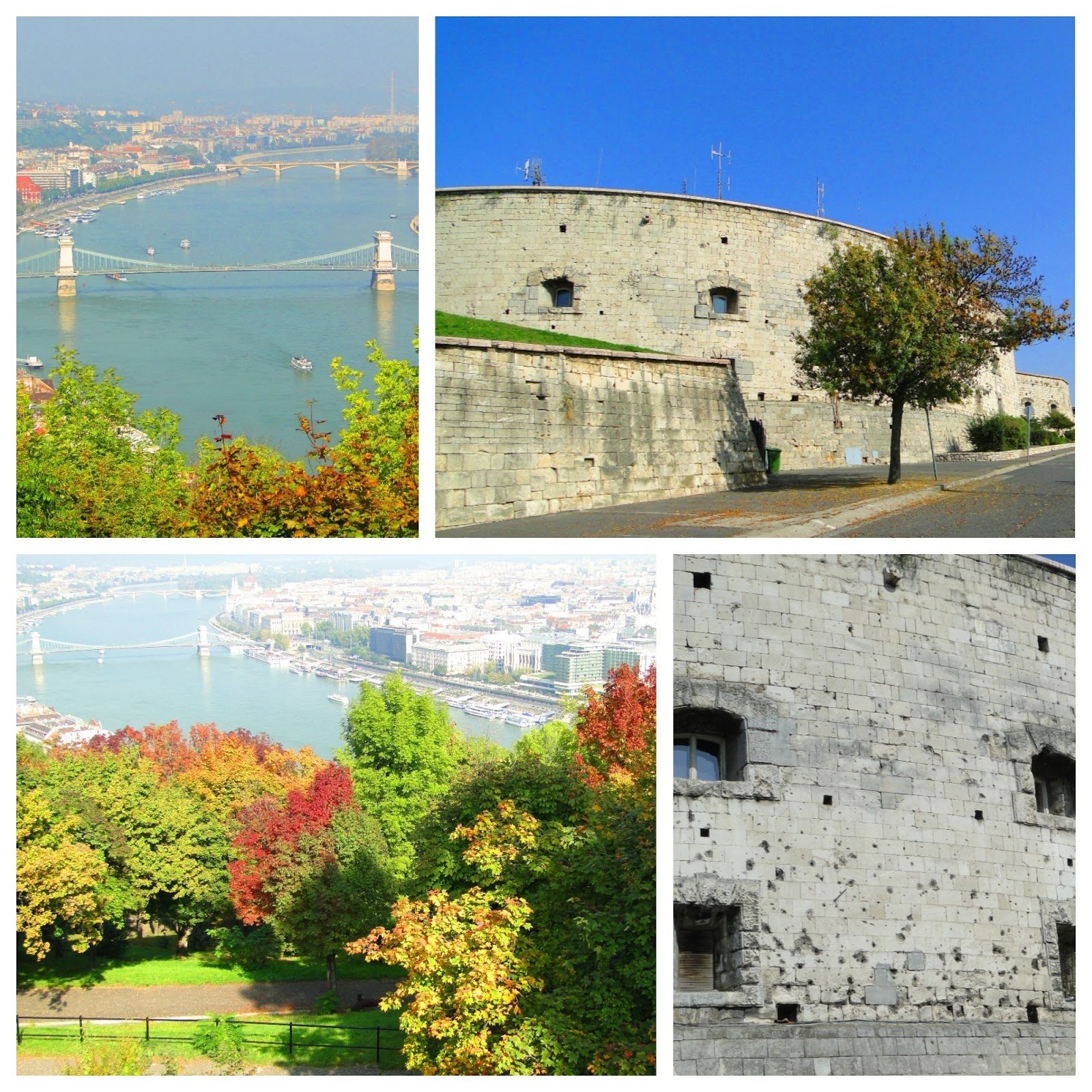 Citadella no Monte Géllert em Budapeste, Hungria