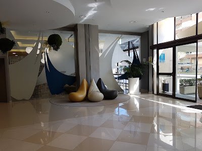 Hall do Hotel Monte Puertatierra em Cádiz, Espanha Onde ficar em Cádiz, Andaluzia, Espanha