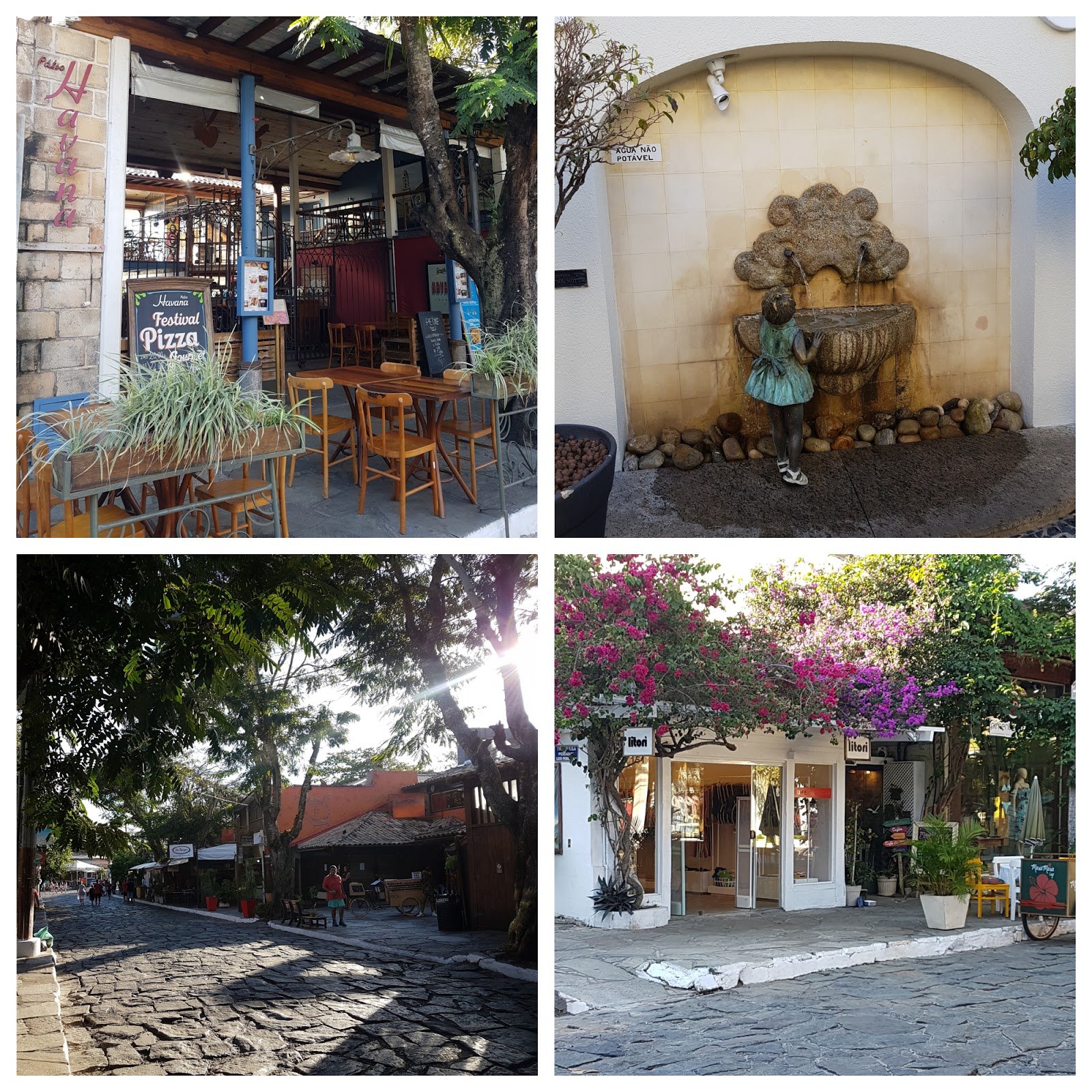 Rua das Pedras em Búzios, Rio de Janeiro. Rua das Pedras em Búzios, Rio de Janeiro.
