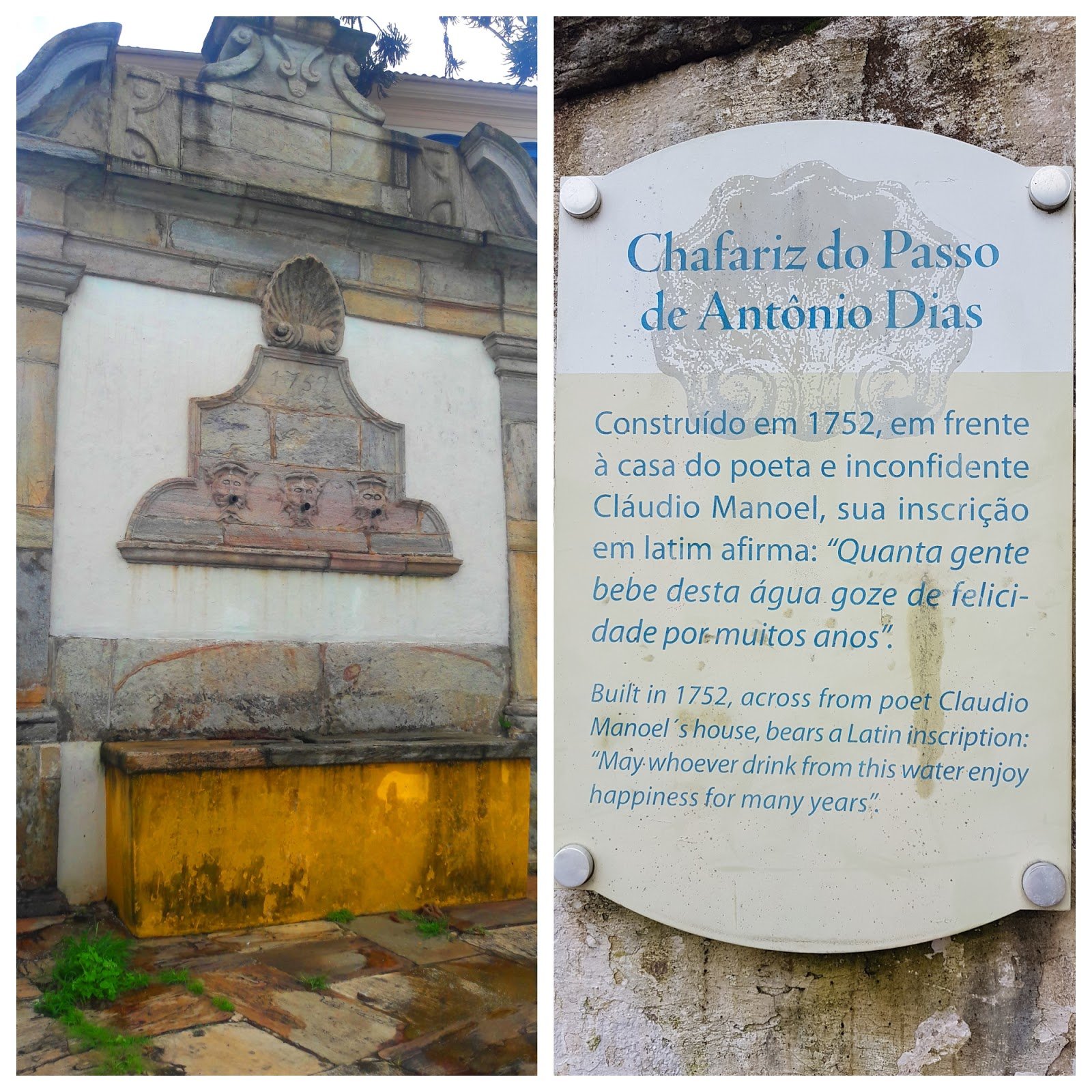 Chafariz de Antonio Dias, Ouro Preto.