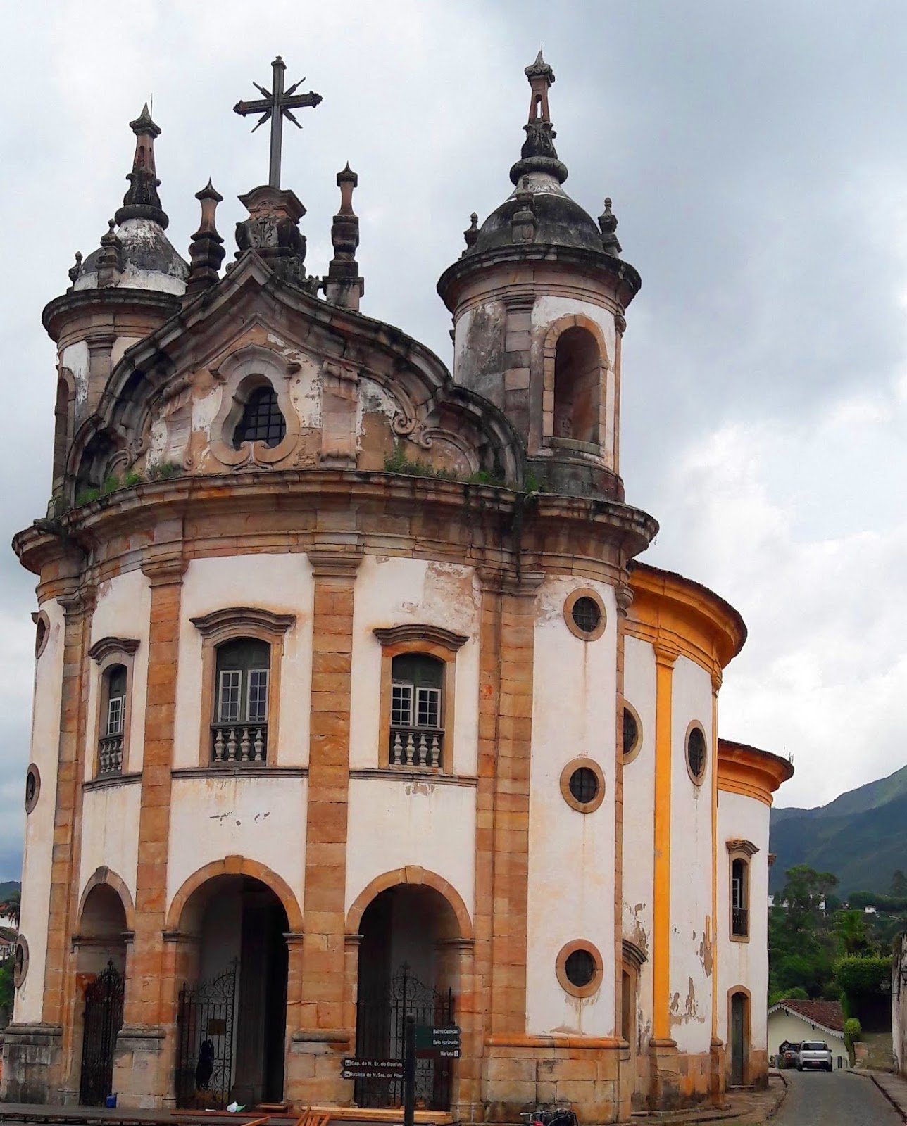 Igreja Nossa Senhora do Rosário, Ouro Preto, Minas Gerais.