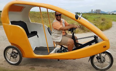 Tour Ecológico de Tuk Tuk no Rio de Janeiro.