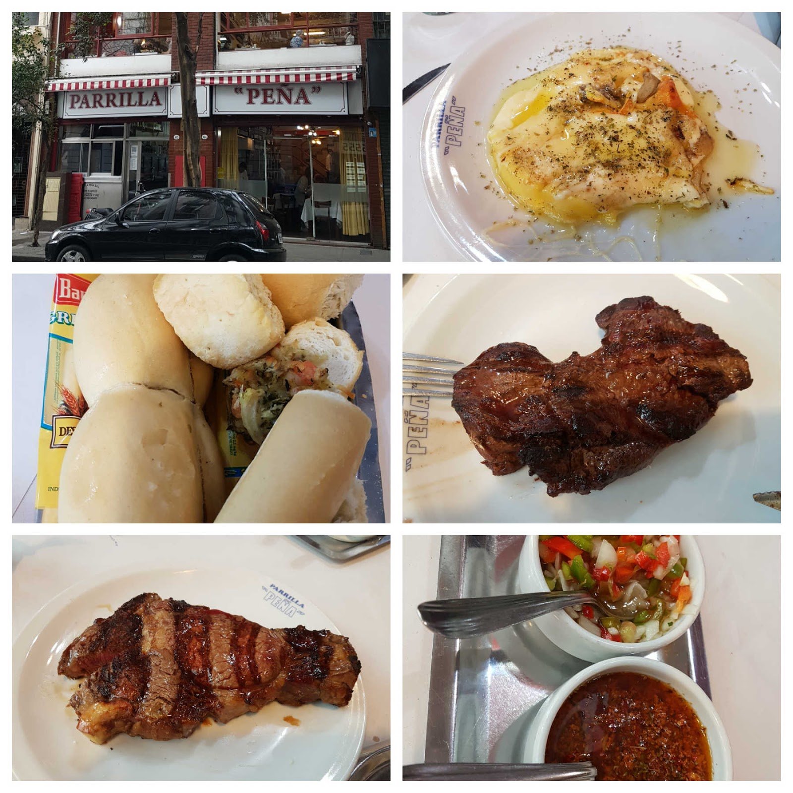 Como circular e onde comer em Buenos Aires. Parrila Peña restaurante em Buenos Aires.