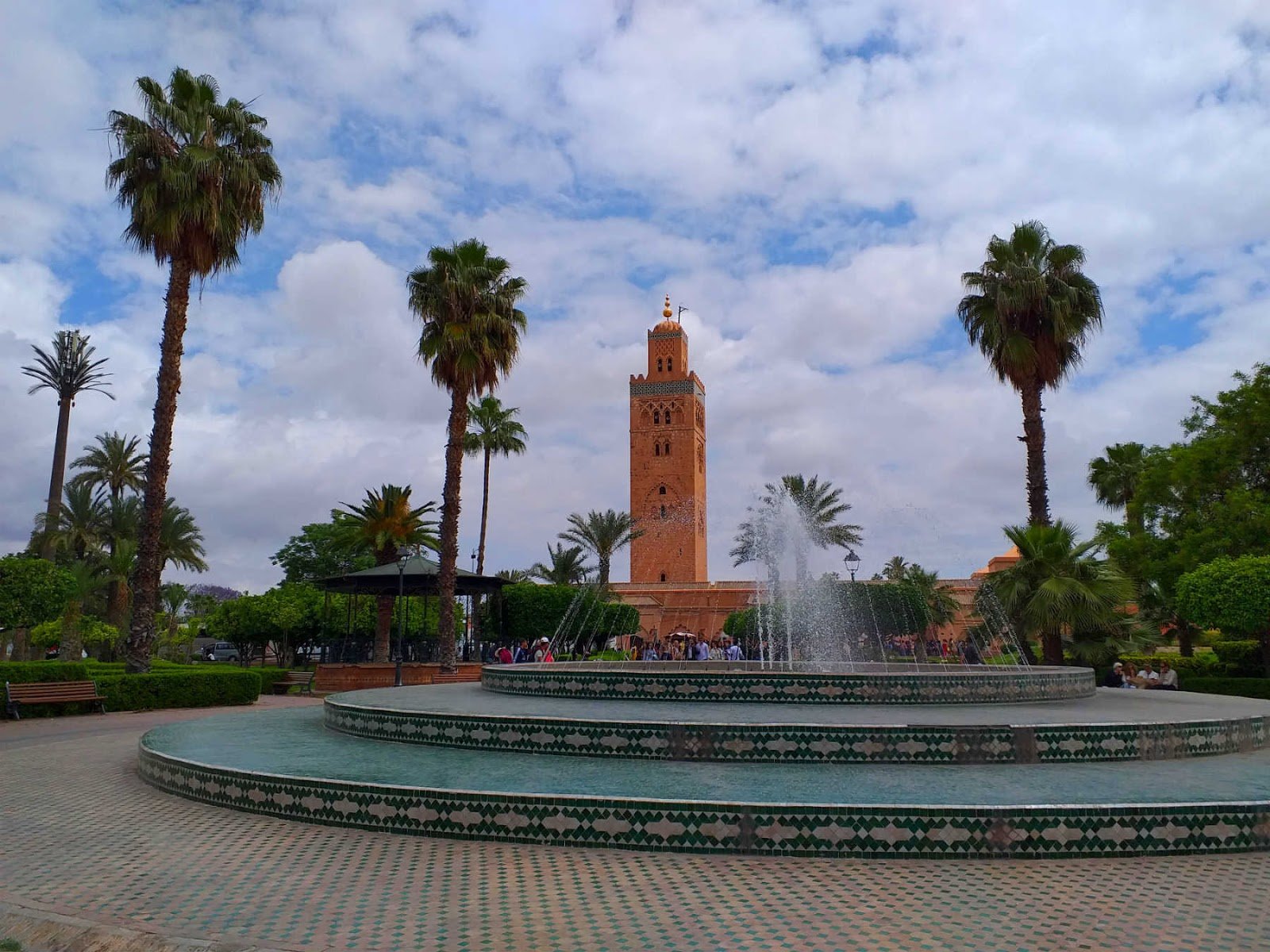 Roteiro de 11 dias no Marrocos. Mesquita Koutoubia, Marrakech.Marrocos.