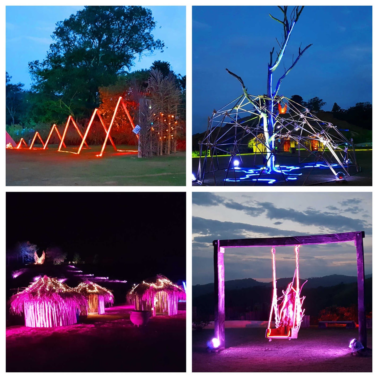 Festa das Luzes da Mata Atlãntica, Jardim Uaná Etê