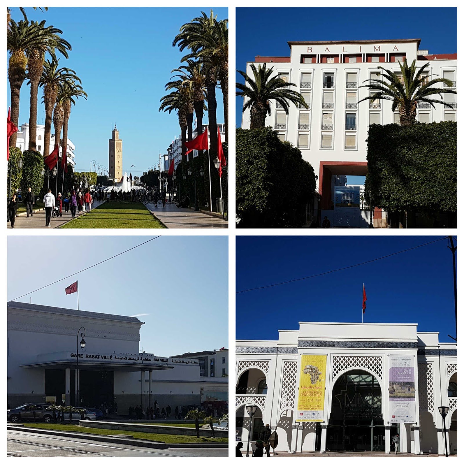 Rabat, Marrocos, o que fazer em 1 dia Avenida Mohammed V, Rabat