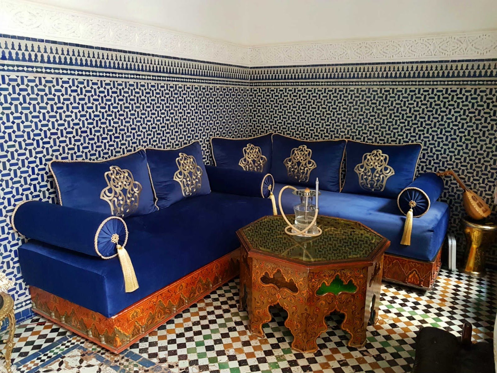 Riad Dar Skalli, Fez, Marrocos. Riad Dar Skalli, Fez, Marrocos.