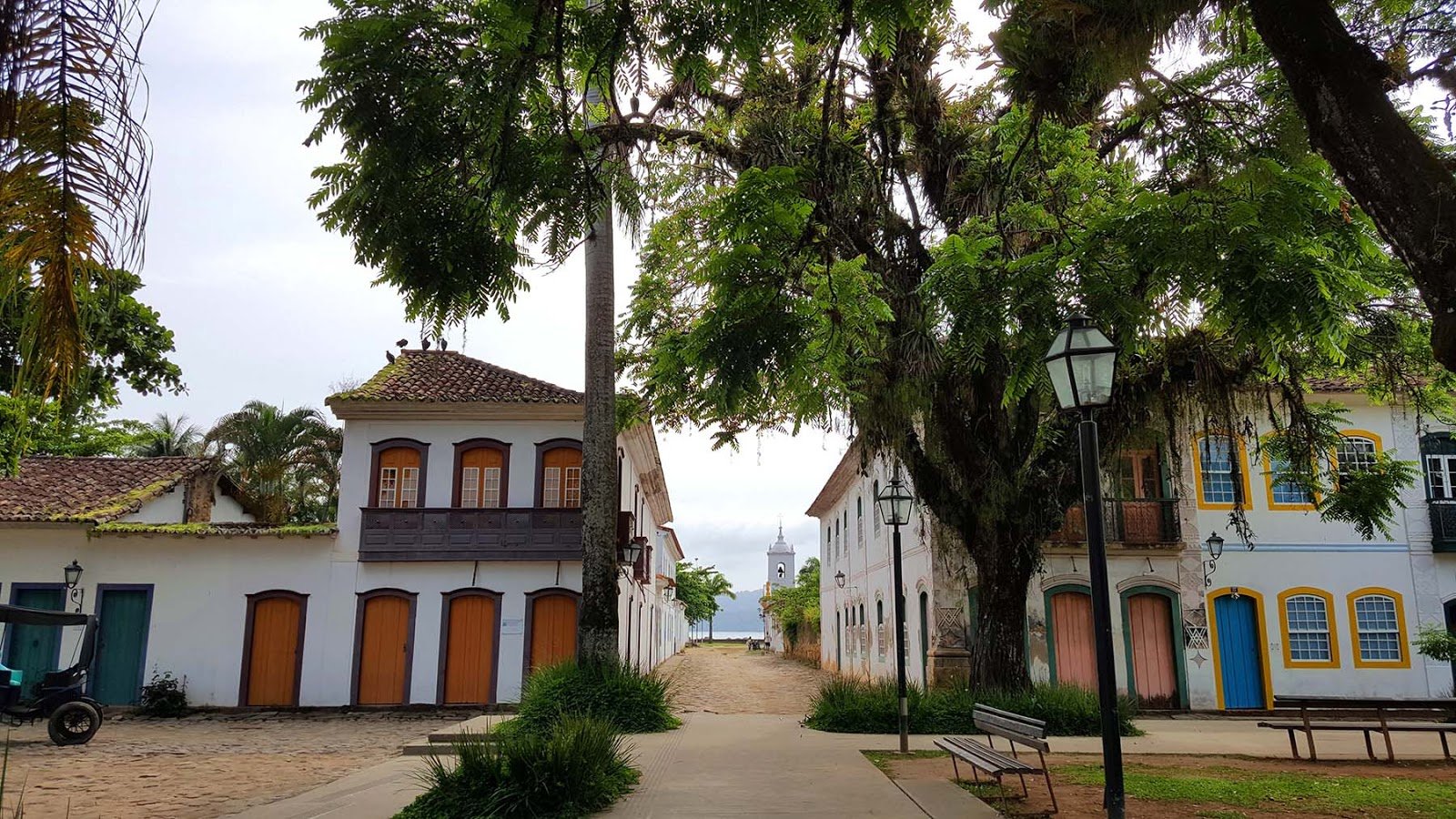 Praça da Matriz em Paraty. Praça da Matriz em Paraty.