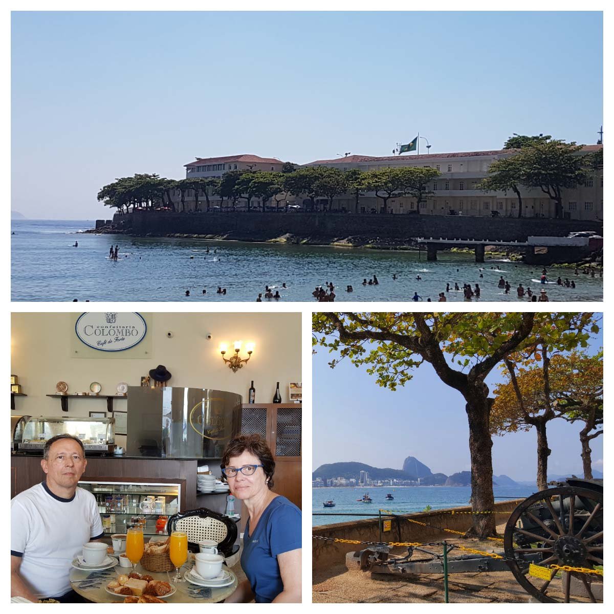 Forte Copacabana, Rio de Janeiro. Forte Copacabana, Rio de Janeiro.