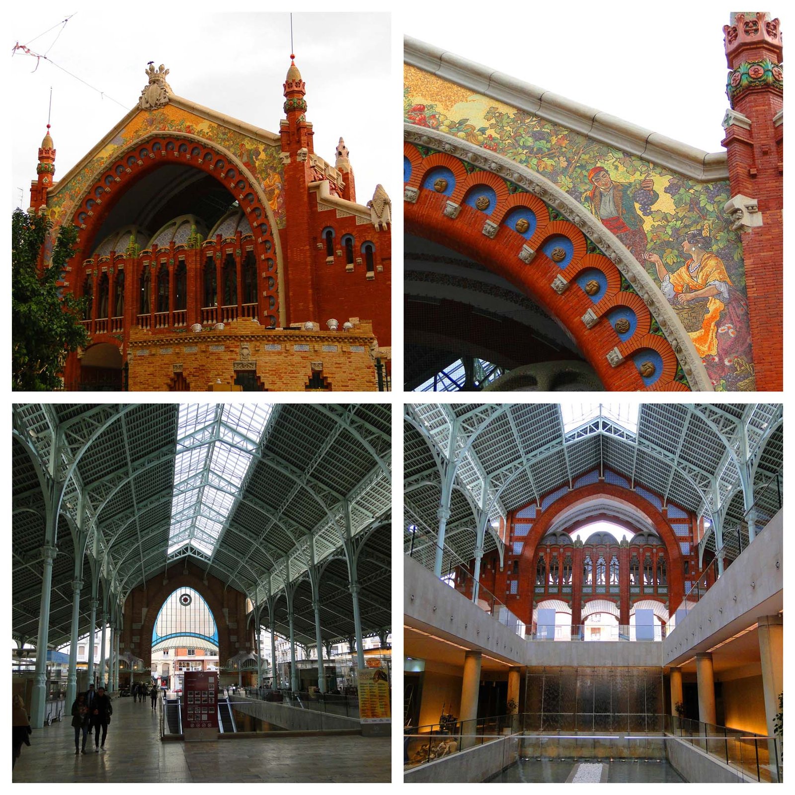 Mercado Colon, Valencia, Espanha Mercado Colon, Valencia, Espanha
