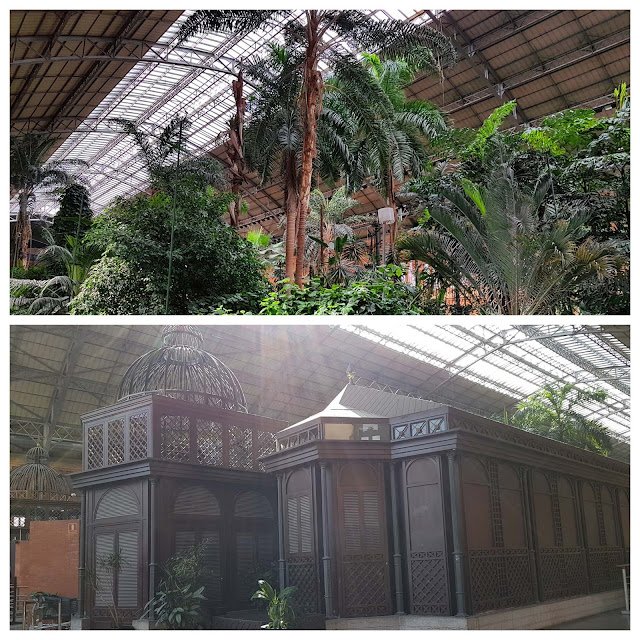 10 Lindas estações de trem, Atocha em Madri 10 Lindas estações de trem, Atocha em Madri