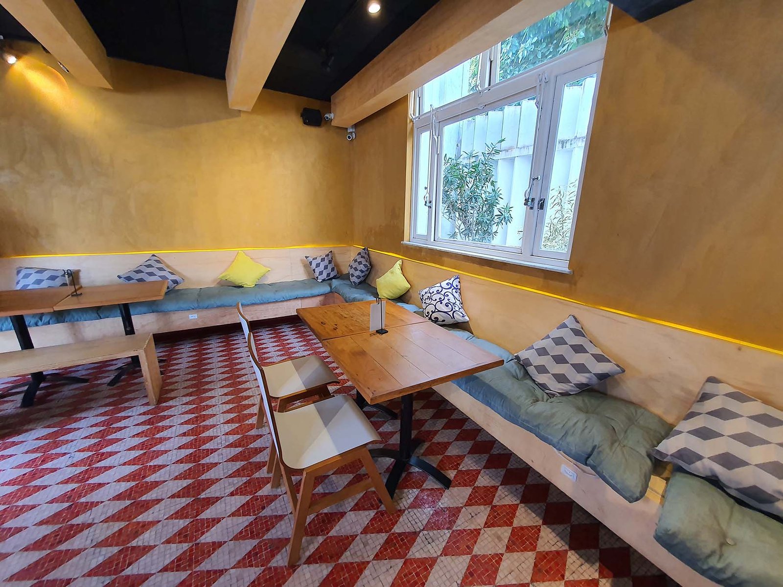 Café da manhã no Instituto Moreira Salles no Rio de Janeiro.