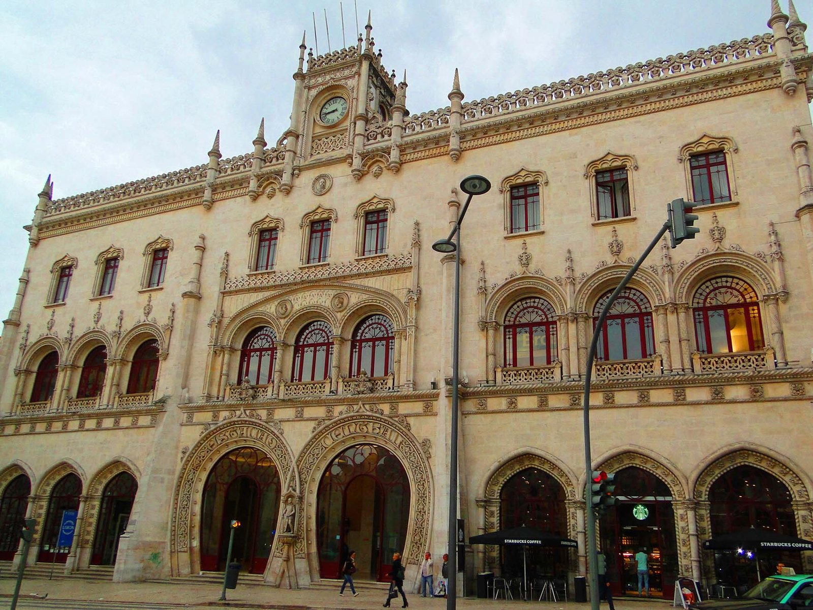 Estação de trem Rossio, Lisboa, Portugal. Estação de trem Rossio, Lisboa, Portugal.