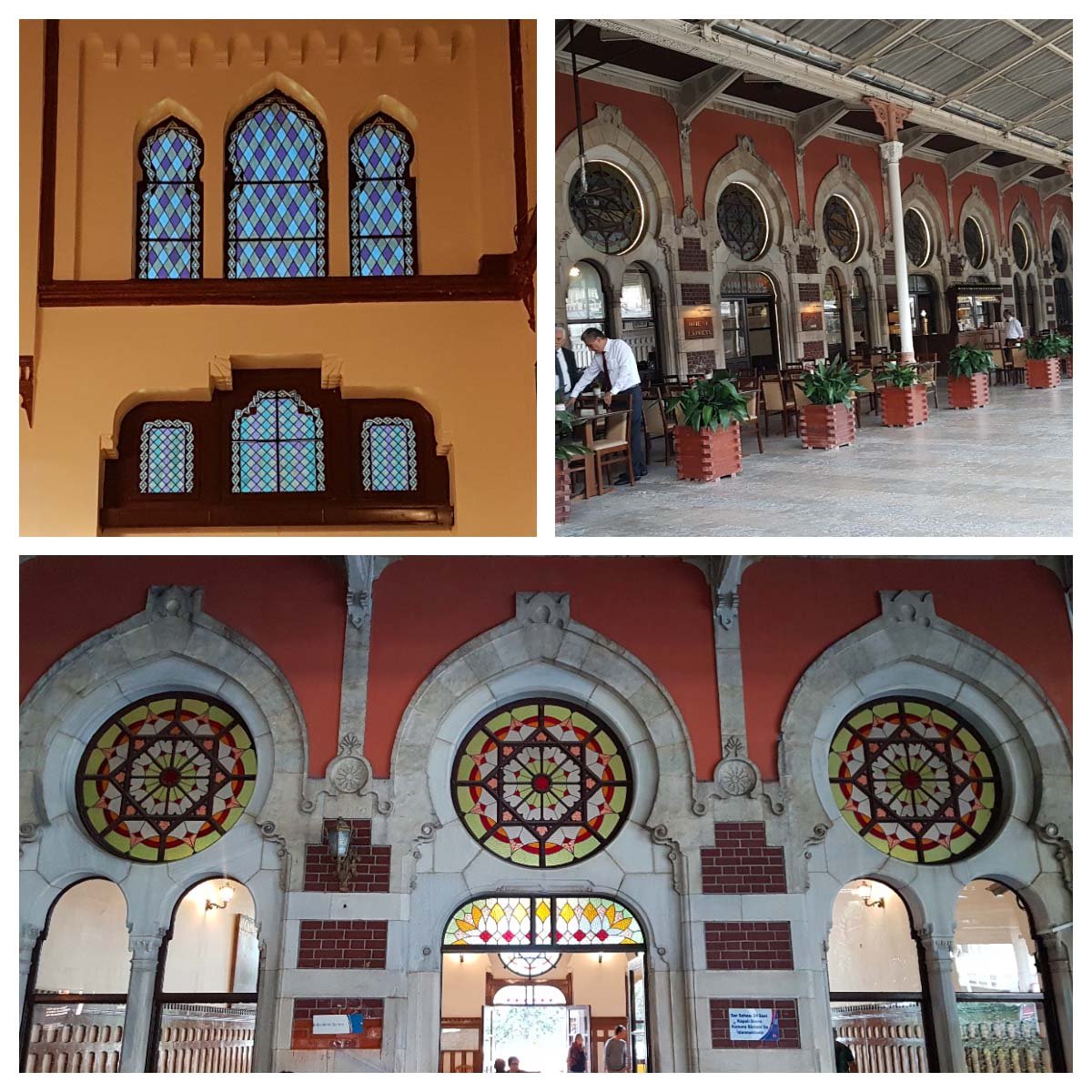 Estação de trem Sirkeci, Istambul. Estação de trem Sirkeci, Istambul.