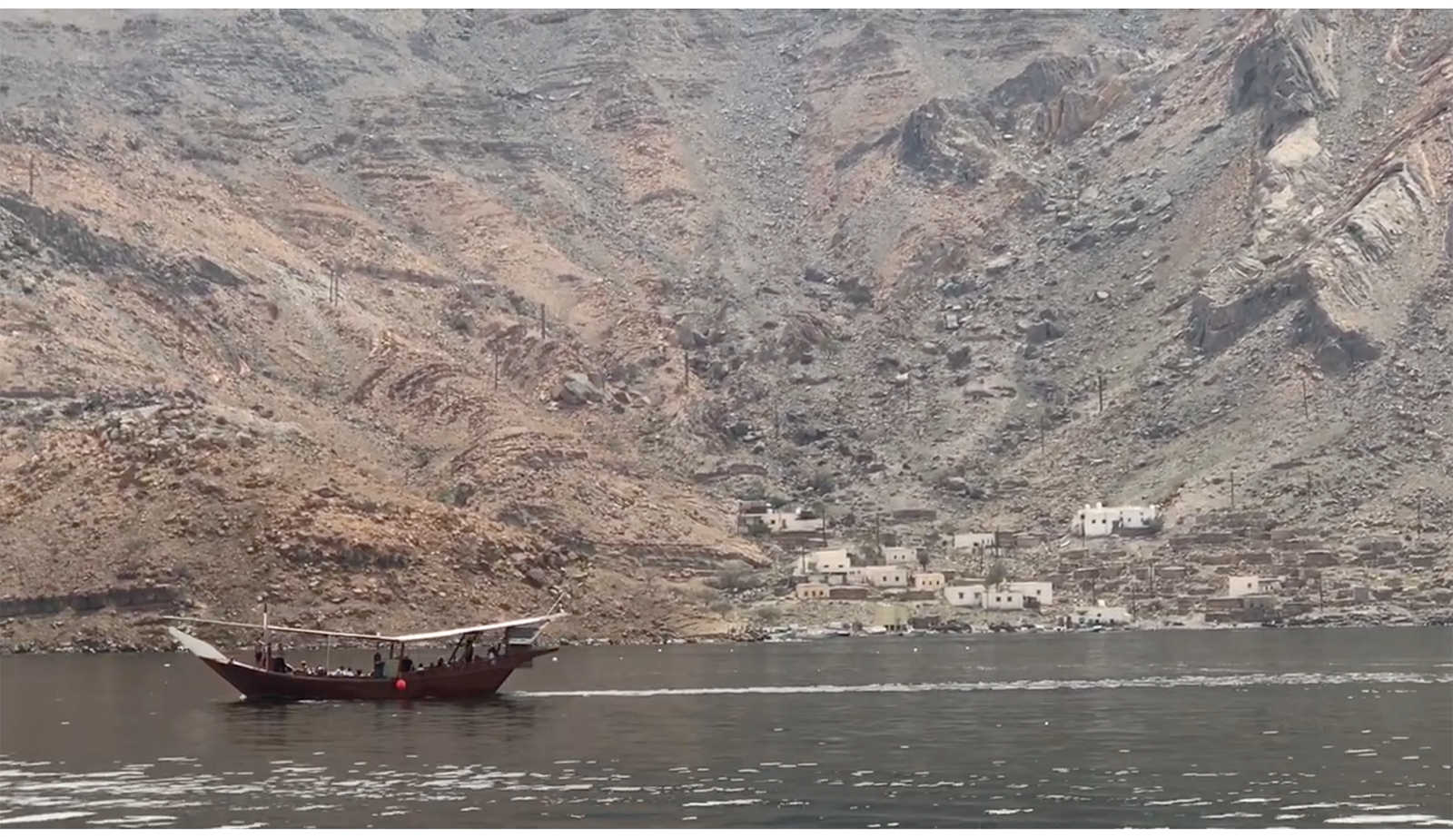 Fiordes de Musandam em Omã