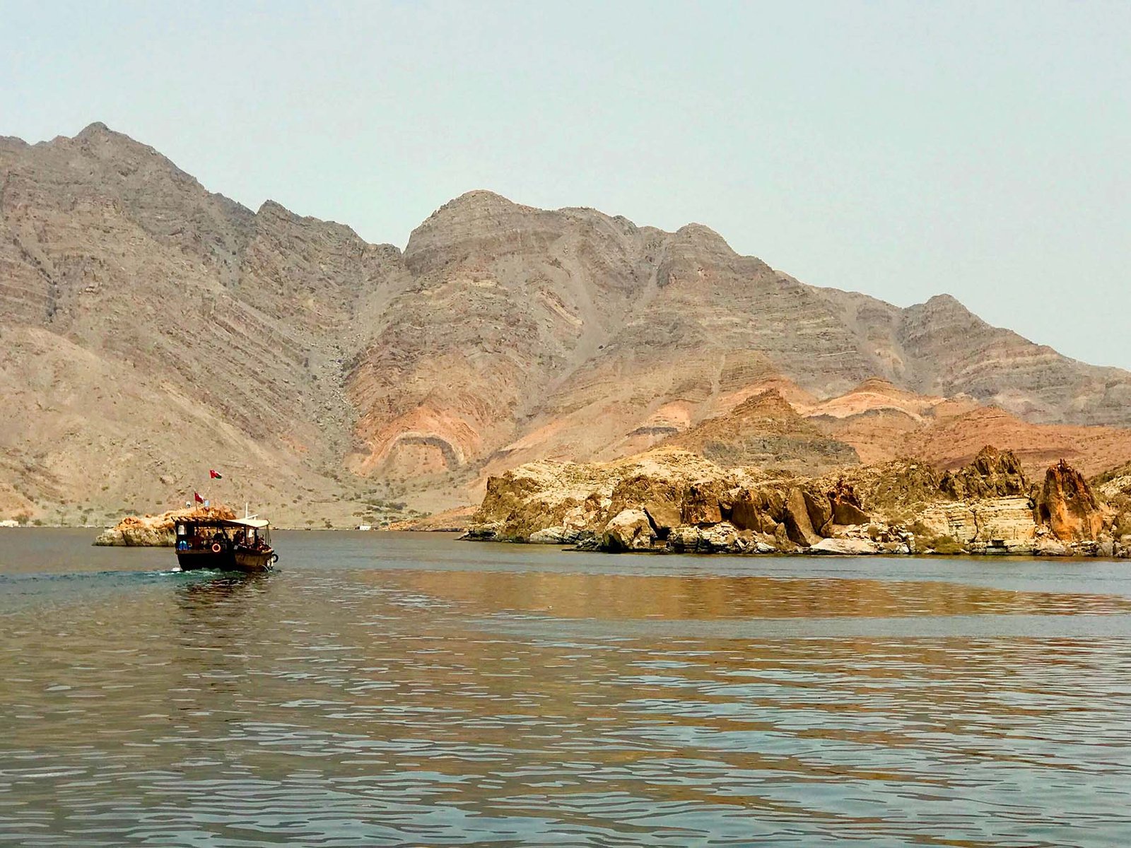 Fiordes de Musandam, Khasab, Omã