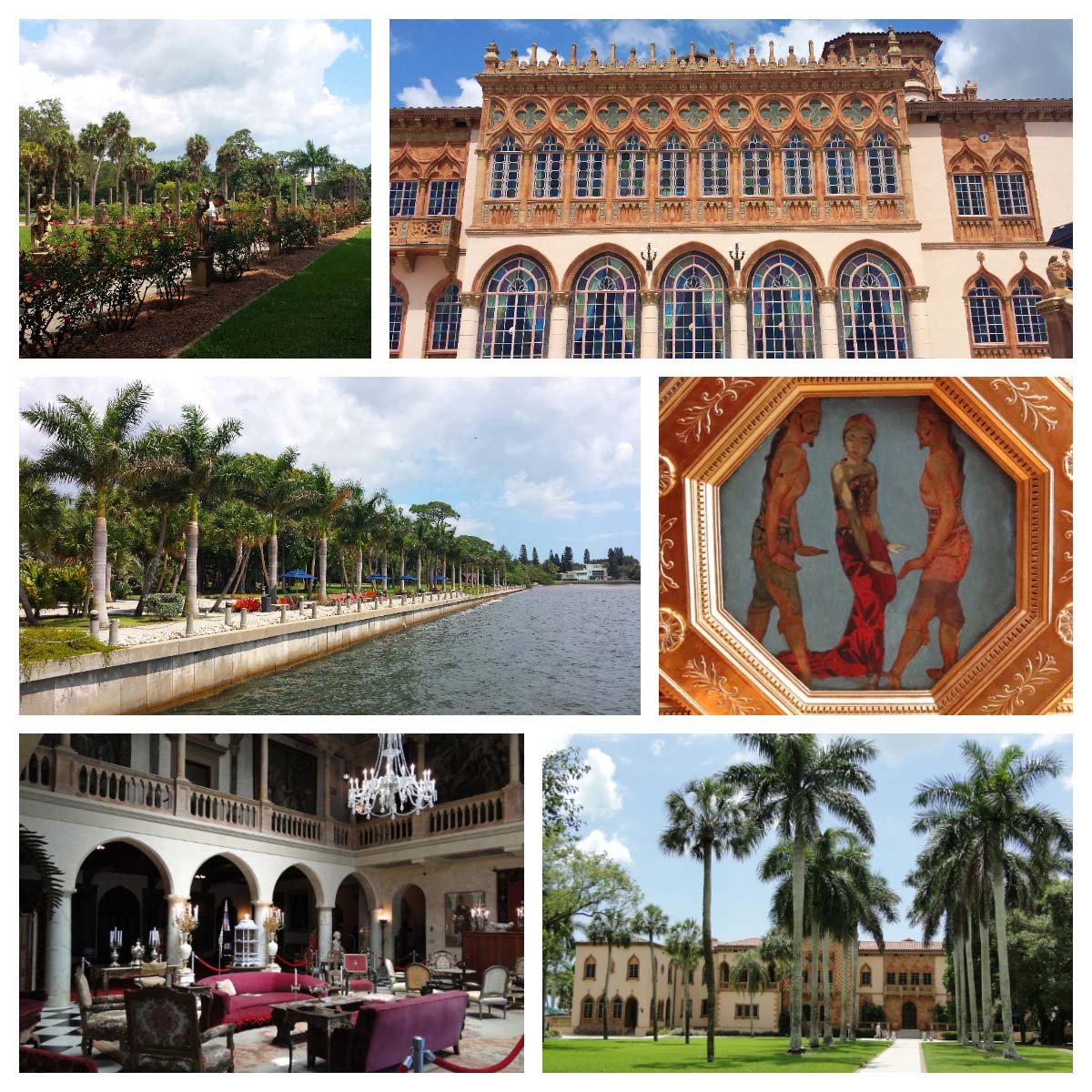 Ca'D' Zan, Museu Ringling, Sarasota Ca'D' Zan, Museu Ringling, Sarasota