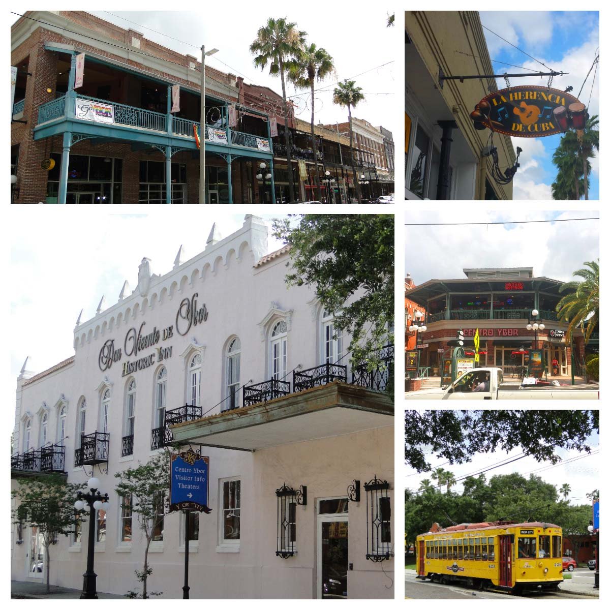 Ybor City em Tampa, EUA Ybor City em Tampa, EUA