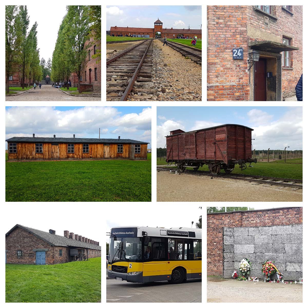 Walking Tour em Auschwitz, Polônia. Walking Tour em Auschwitz, Polônia.