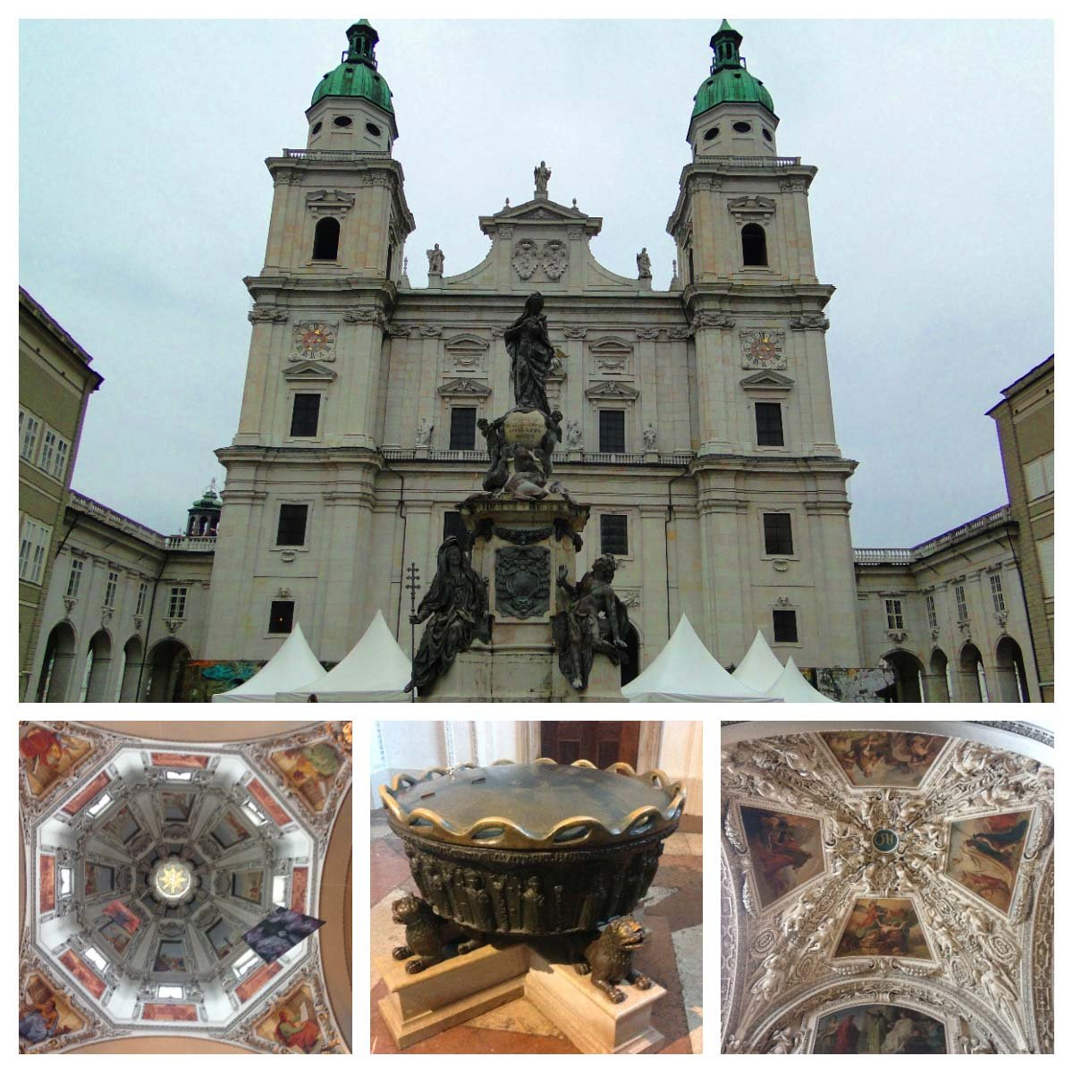 Catedral de Salzburg: o que fazer em Salzburg no outono. Catedral de Salzburg: o que fazer em Salzburg no outono.