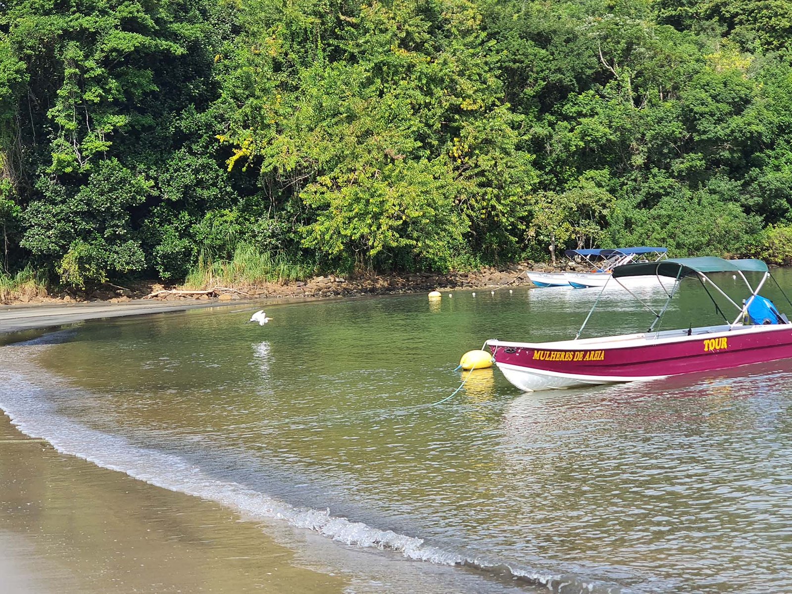 Praia de São Gonçalo em Paraty, RJ Praia de São Gonçalo em Paraty, RJ
