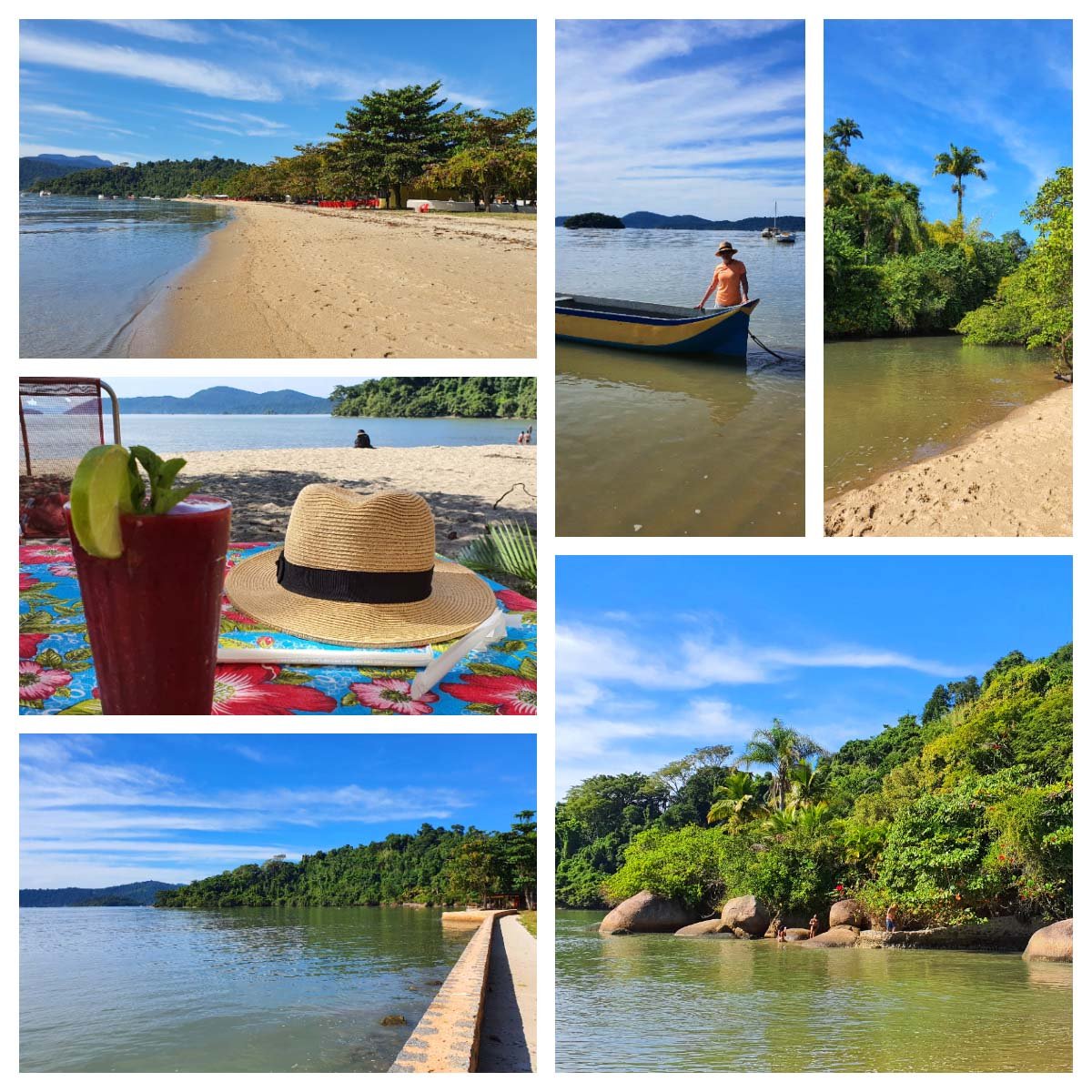 Praia do Jabaquara em Paraty, RJ Praia do Jabaquara em Paraty, RJ