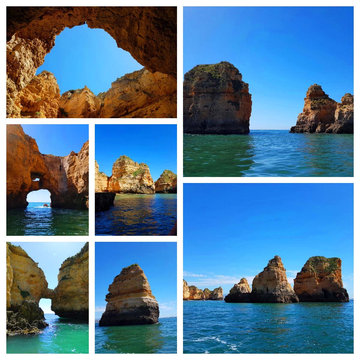 Passeio de barco em Lagos no Algarve Passeio de barco em Lagos no Algarve