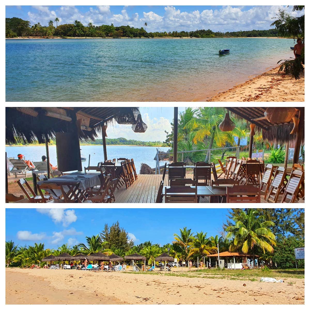 Praias de Barra Grande na Península de Maraú, Bahia