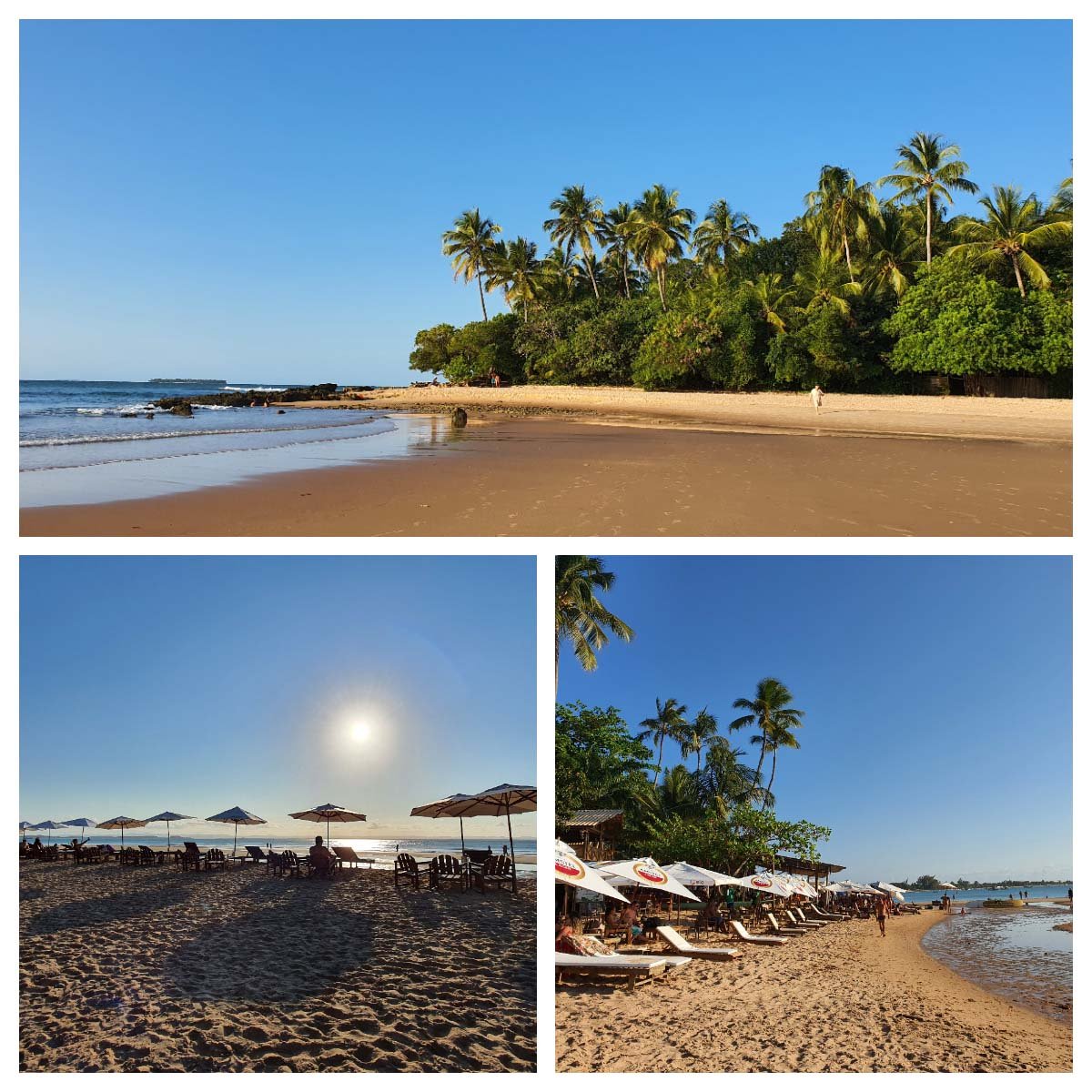 Praias de Barra Grande na Península de Maraú, Bahia
