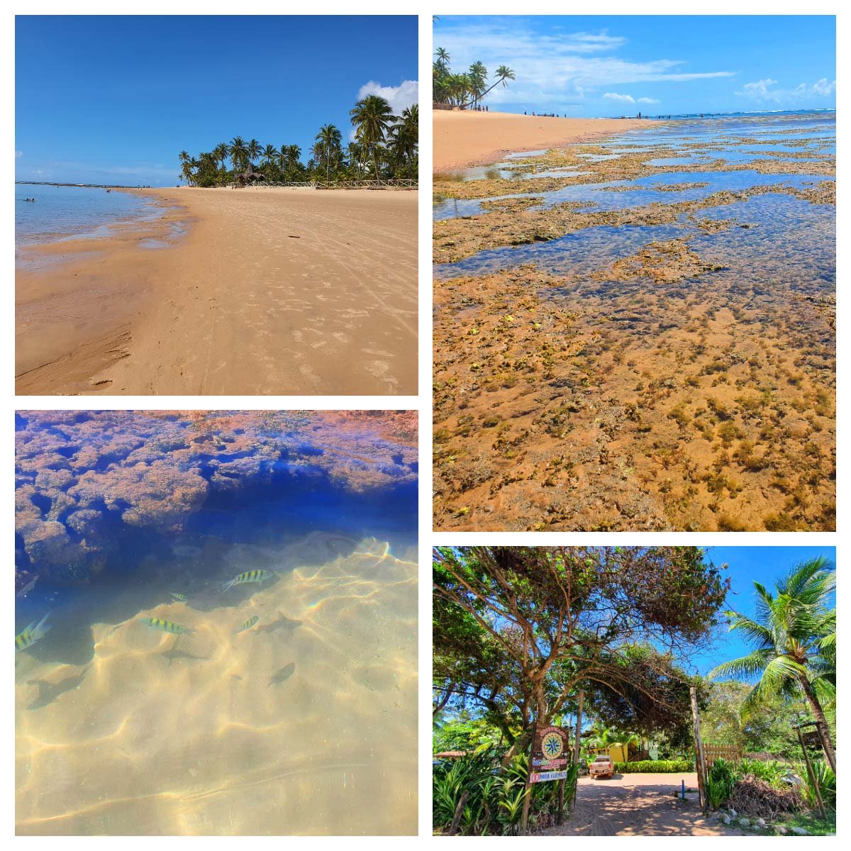 Praias de Barra Grande na Península de Maraú, Bahia